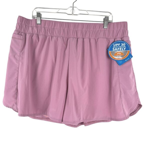Columbia PFG Tidal Light Lined Shorts Womens 2XL Pink Omni-wick NWT SS-1751 - Picture 1 of 12
